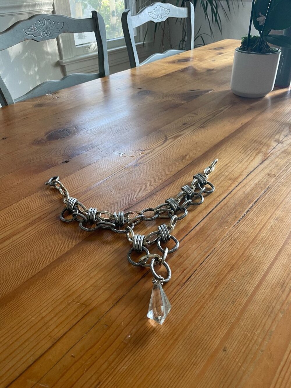Made in Italy! Metal Chain Necklace by Lucia Odescalchi